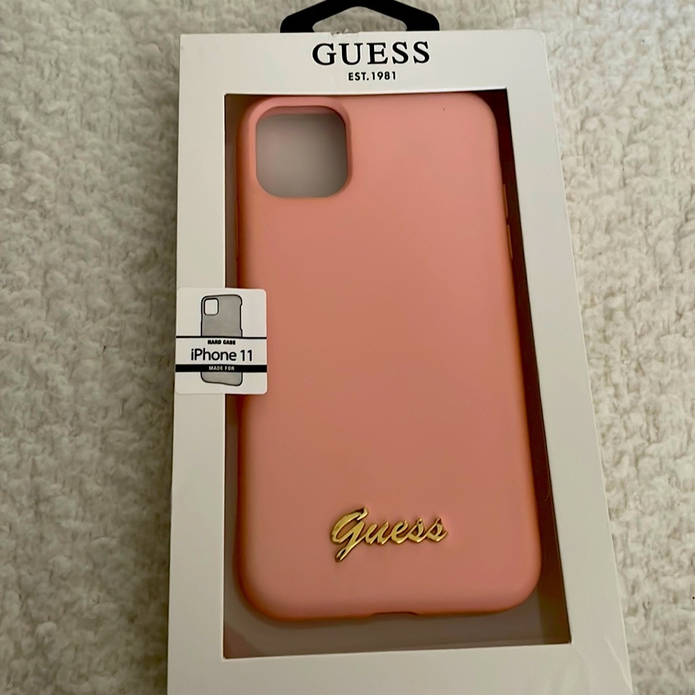 Light pink iPhone-11 case. Brand new. Never used with packaging. Very Beautiful!